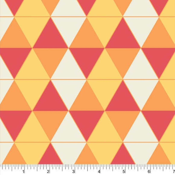 Phoebe Fabrics - Colourfully Calm PH0436 - Triangle Fun