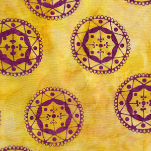 Mandala Magic by Jackie Kunkel of Canton Village Quilt Works for ISLAND BATIK