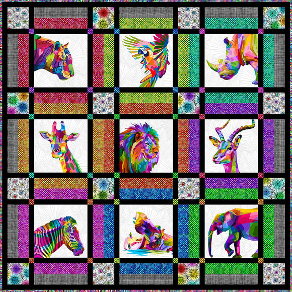 Colorful Quilt Pattern