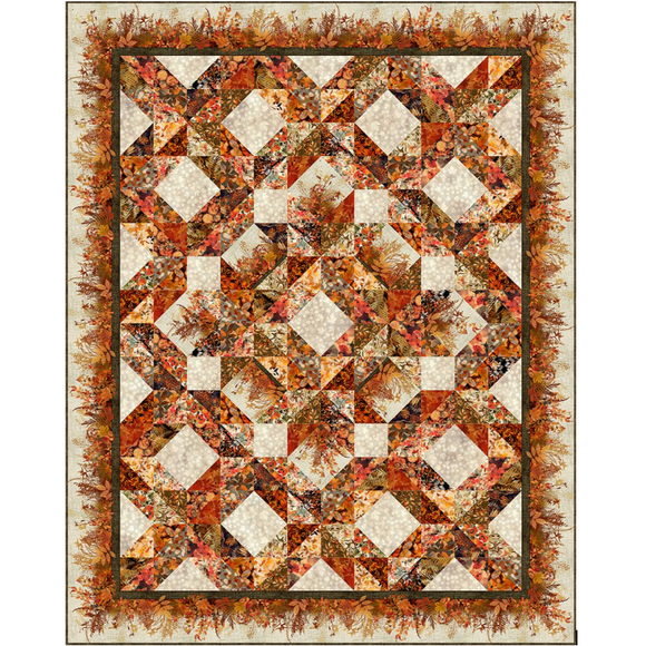 Reflections of Autumn Wreath Quilt Pattern
