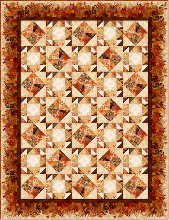 Reflections of Autumn II Quilt Large Shop Kit  RA2QLKIT