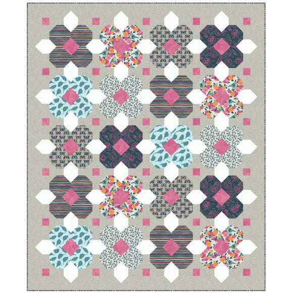 Bird & Bloom - Blooming Tiles Quilt Pattern