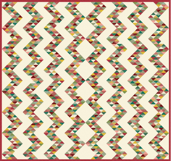 Forward to Past - Zigzag Quilt Pattern