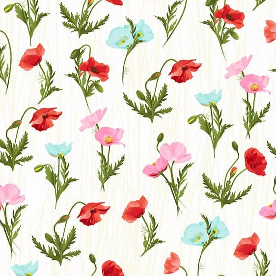 Positively Poppies by Diane Neukirch or Clothworks 