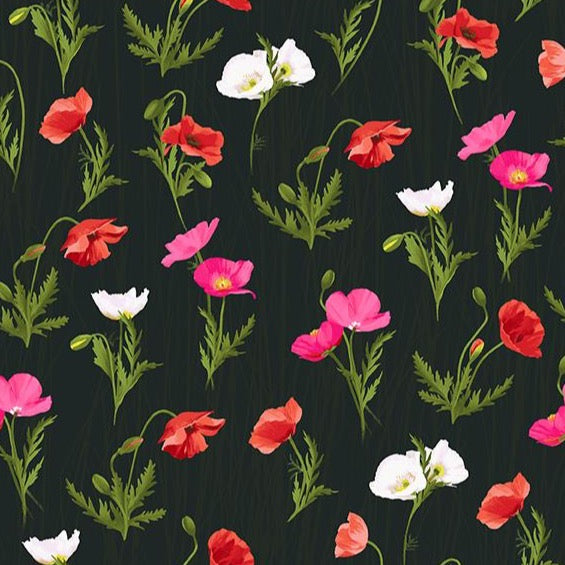Positively Poppies by Diane Neukirch or Clothworks 